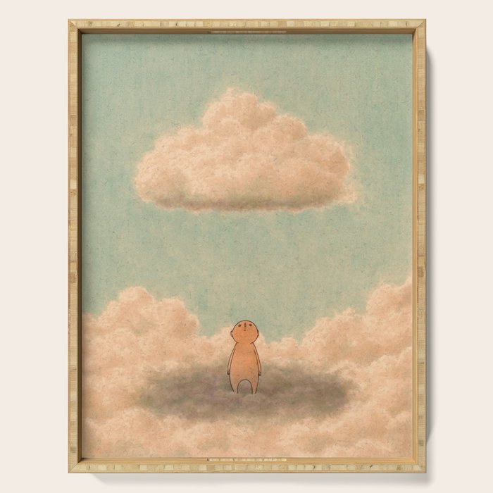 Cloud Shadow Serving Tray Gallery Image 1