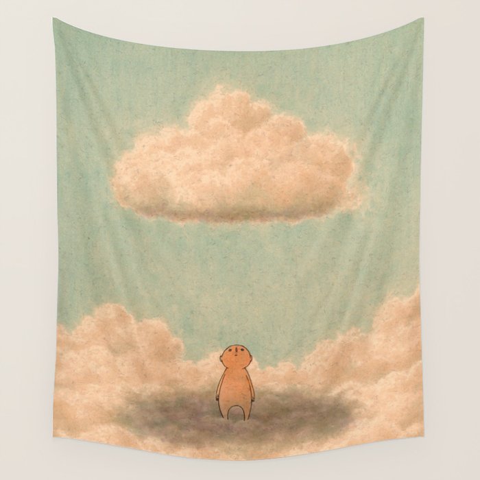 Cloud Shadow Wall Tapestry Gallery Image 4