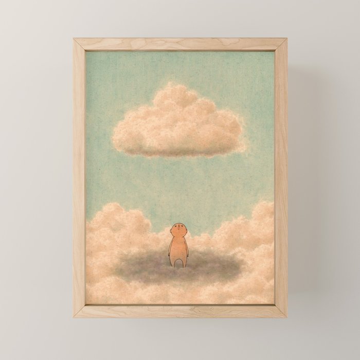 Cloud Shadow Mini Art Print Gallery Image 1