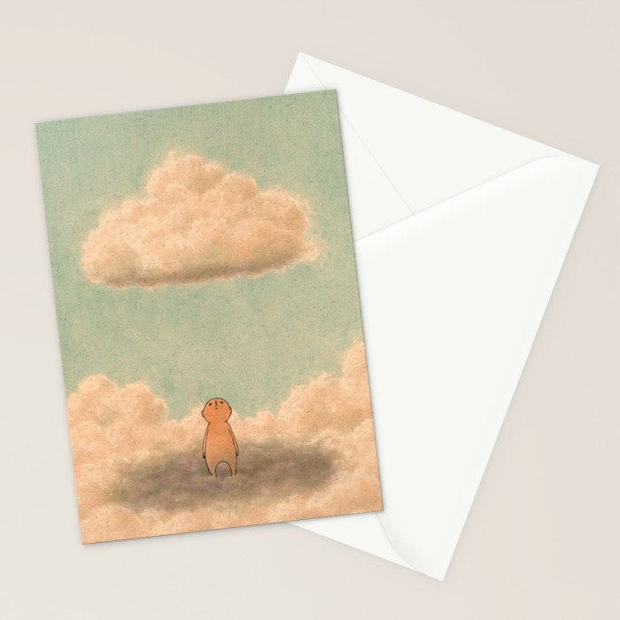 Cloud Shadow Stationery Card Gallery Image 2