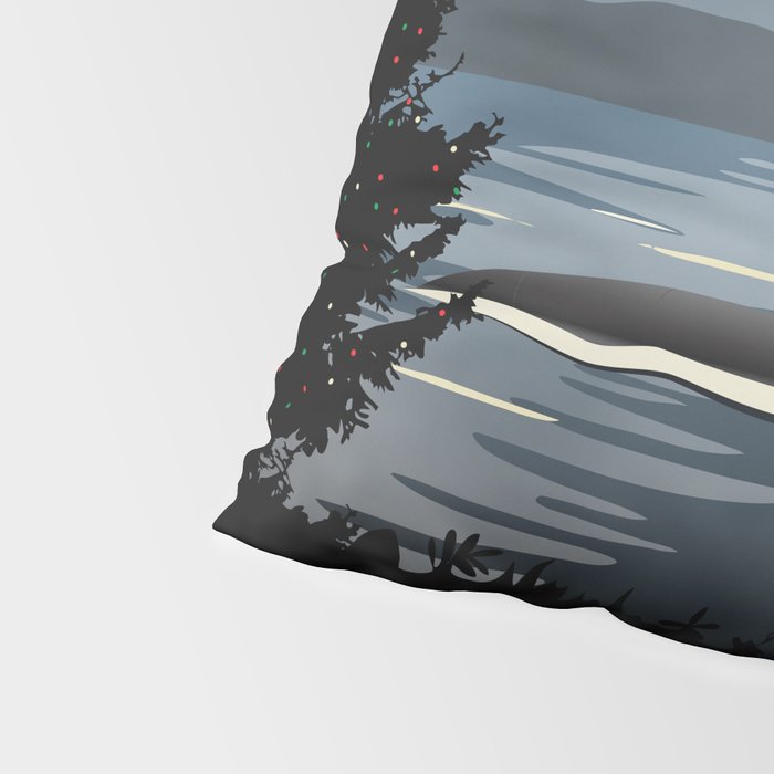 Silent Night - Submarine Holiday Pillow Sham Gallery Image 4