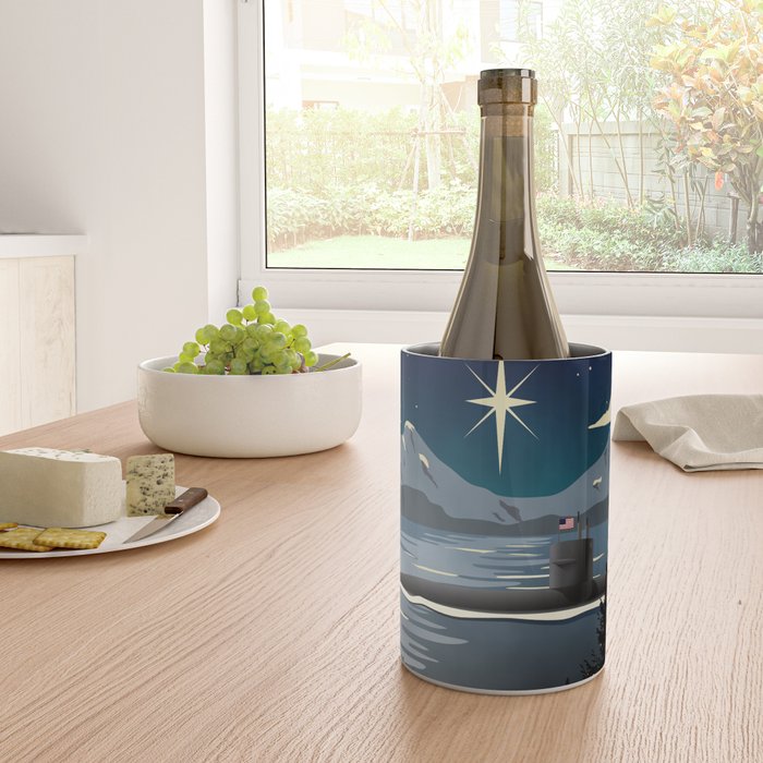 Silent Night - Submarine Holiday Wine Chiller Gallery Image 4