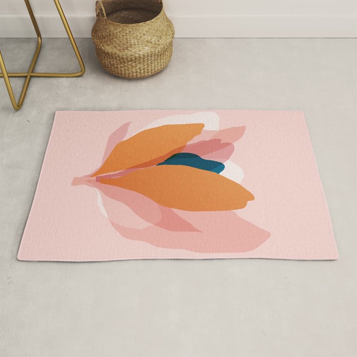 Abstraction_Floral_Blossom Rug Gallery Image 1