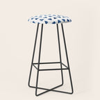 Hearts Watercolor Pattern Stool Gallery Image 1