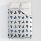 Hearts Watercolor Pattern Comforter Gallery Image 6
