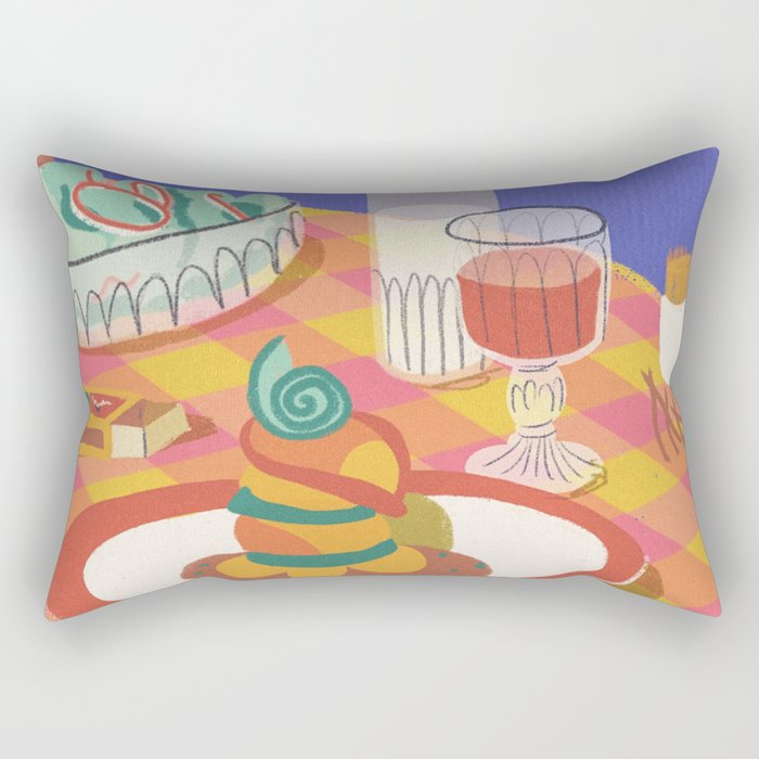 Happy days Rectangular Pillow Gallery Image 1