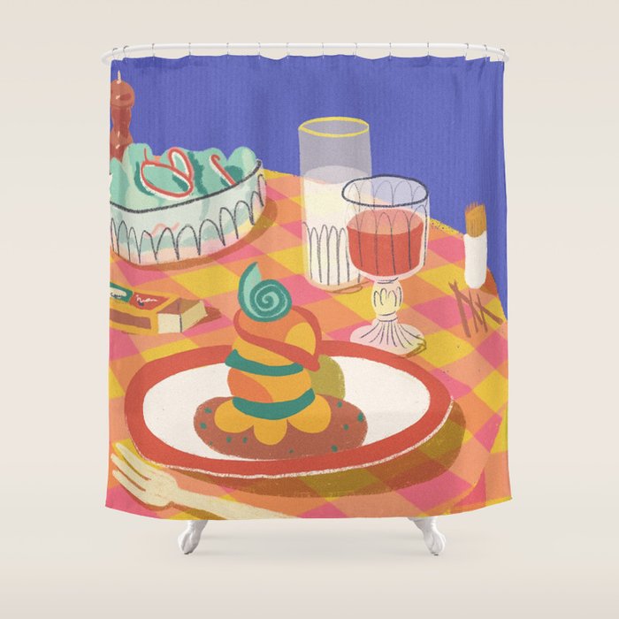 Happy days Shower Curtain Gallery Image 1