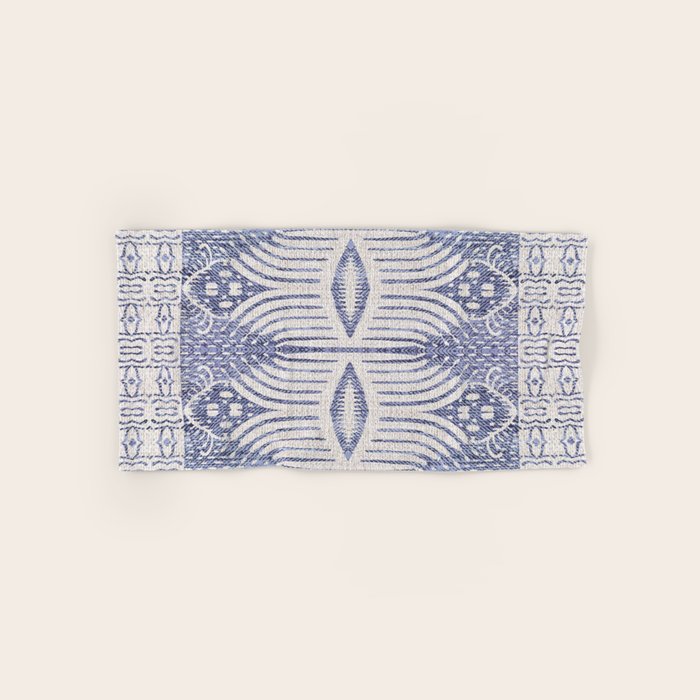 FRENCH LINEN TRIBAL IKAT Hand & Bath Towel Gallery Image 1