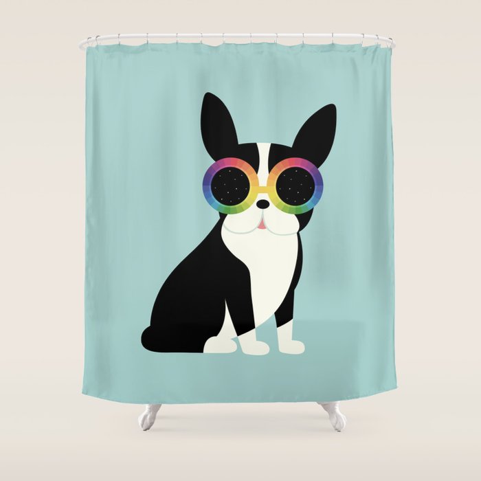 Work Hard Play Harder Shower Curtain Gallery Image 1