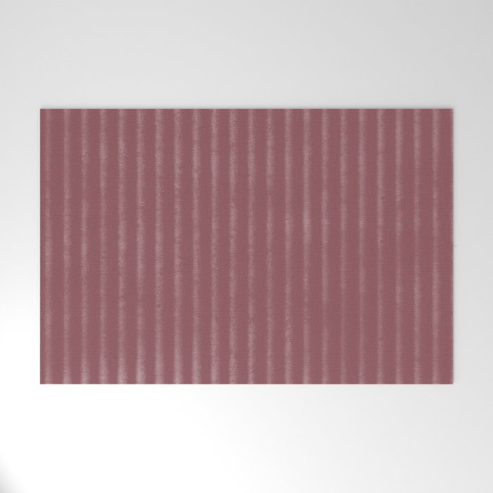 Ribbed (Berry) Welcome Mat Gallery Image 1