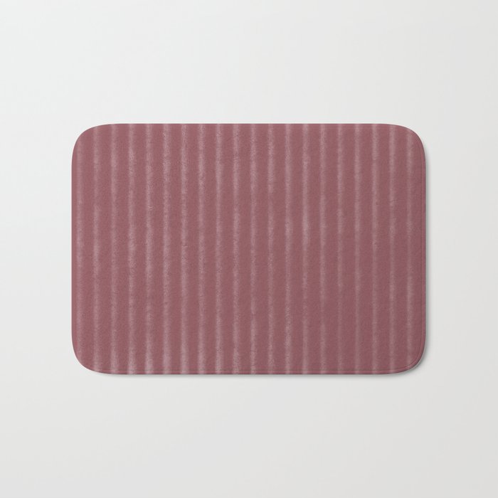 Ribbed (Berry) Bath Mat Gallery Image 1