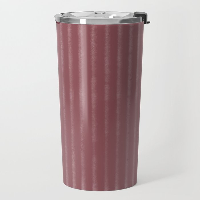 Ribbed (Berry) Travel Mug Gallery Image 2