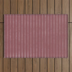 Ribbed (Berry) Outdoor Rug Gallery Image 1