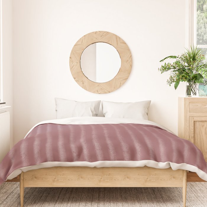 Ribbed (Berry) Duvet Cover Gallery Image 3