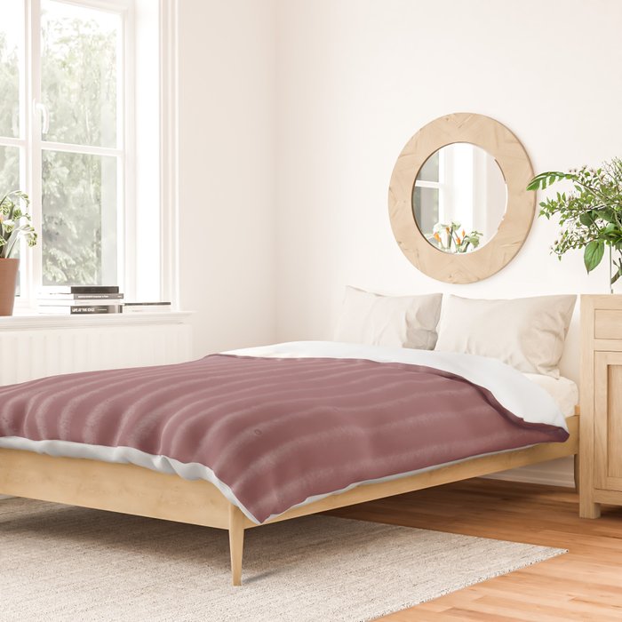 Ribbed (Berry) Duvet Cover Gallery Image 2