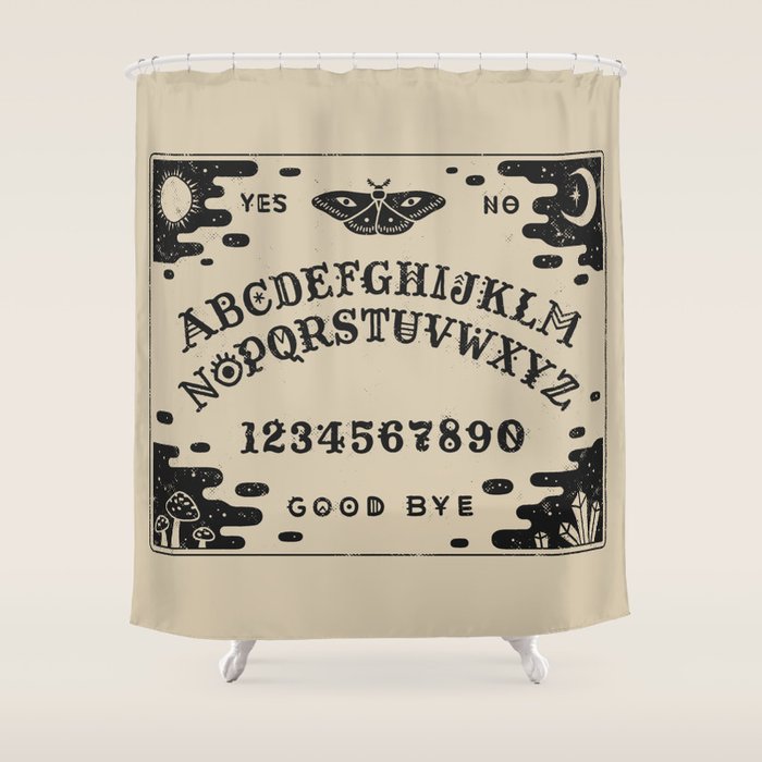 Spirit Board Shower Curtain Gallery Image 1
