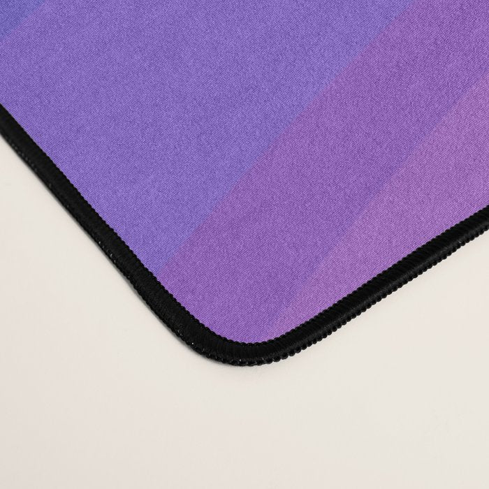 Wavy Stripes XVI - Ombre Rainbow Desk Mat Gallery Image 4