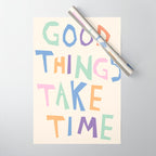 Good things take time Wrapping Paper Gallery Image 1