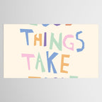 Good things take time Tablecloth Gallery Image 2