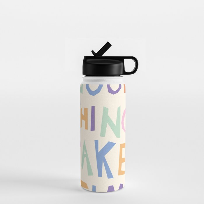 Good things take time Water Bottle Gallery Image 1
