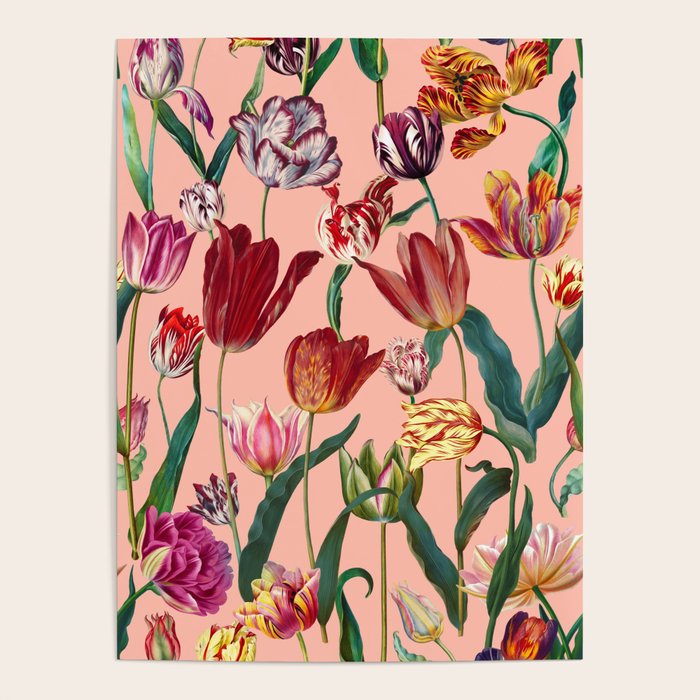 Magic Tulips Pattern VII Poster Gallery Image 4