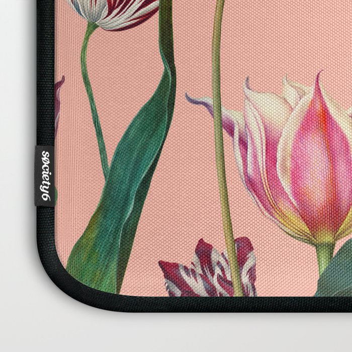 Magic Tulips Pattern VII Laptop Sleeve Gallery Image 3