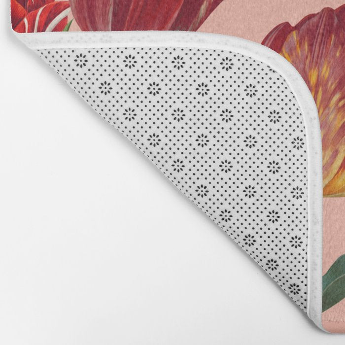 Magic Tulips Pattern VII Bath Mat Gallery Image 2