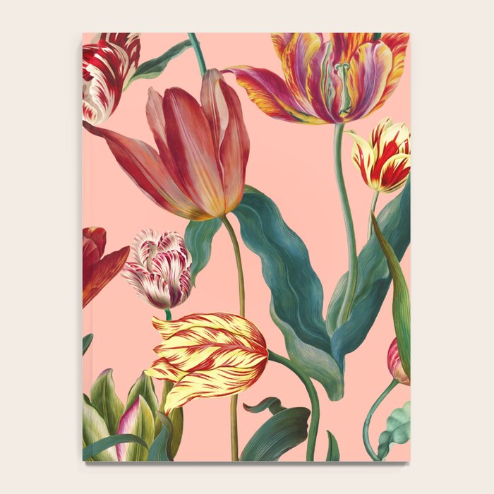 Magic Tulips Pattern VII Notebook Gallery Image 4