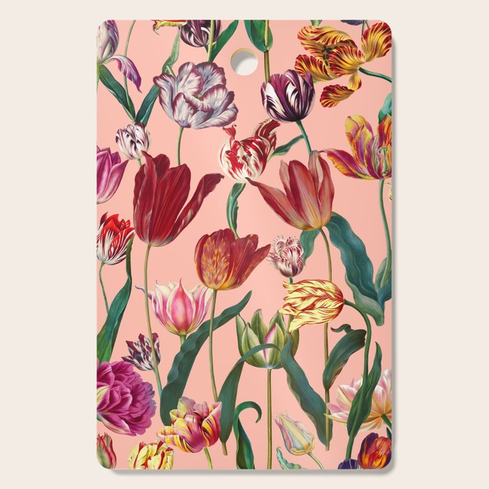Magic Tulips Pattern VII Cutting Board Gallery Image 1
