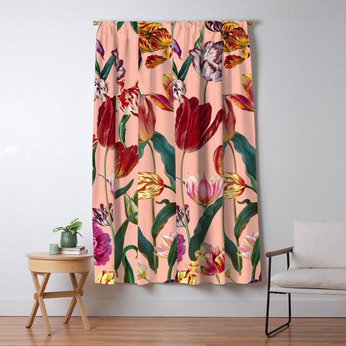 Magic Tulips Pattern VII Window Curtain Gallery Image 5