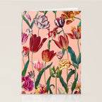 Magic Tulips Pattern VII Stationery Card Gallery Image 2