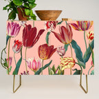 Magic Tulips Pattern VII Credenza Gallery Image 1