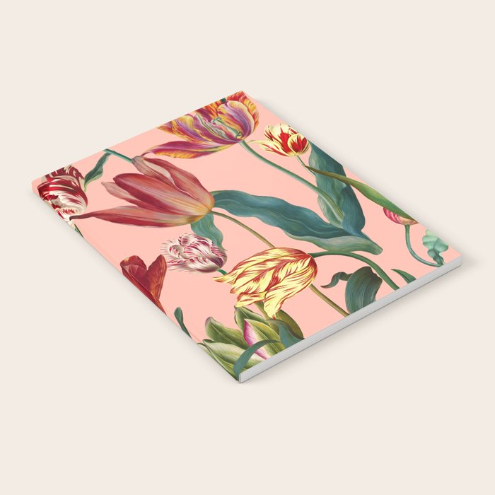 Magic Tulips Pattern VII Notebook Gallery Image 2