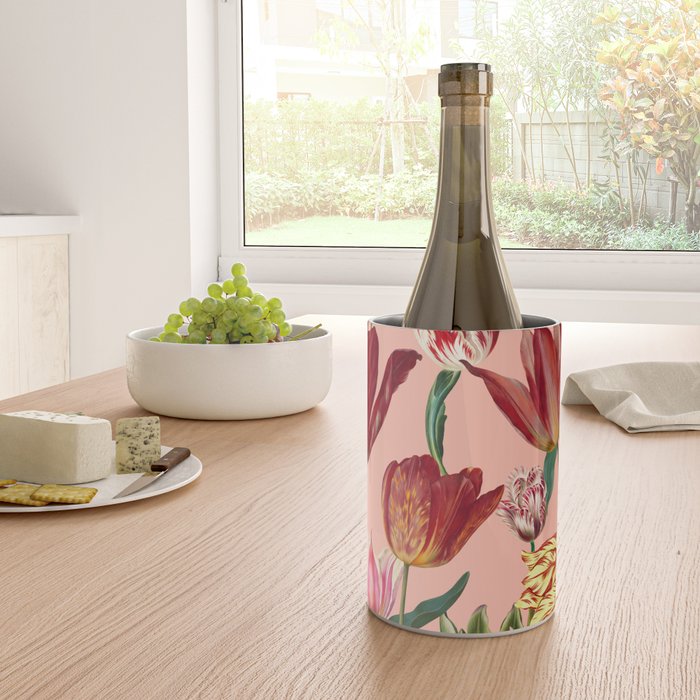 Magic Tulips Pattern VII Wine Chiller Gallery Image 4