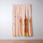 Peace Window Curtain Gallery Image 3