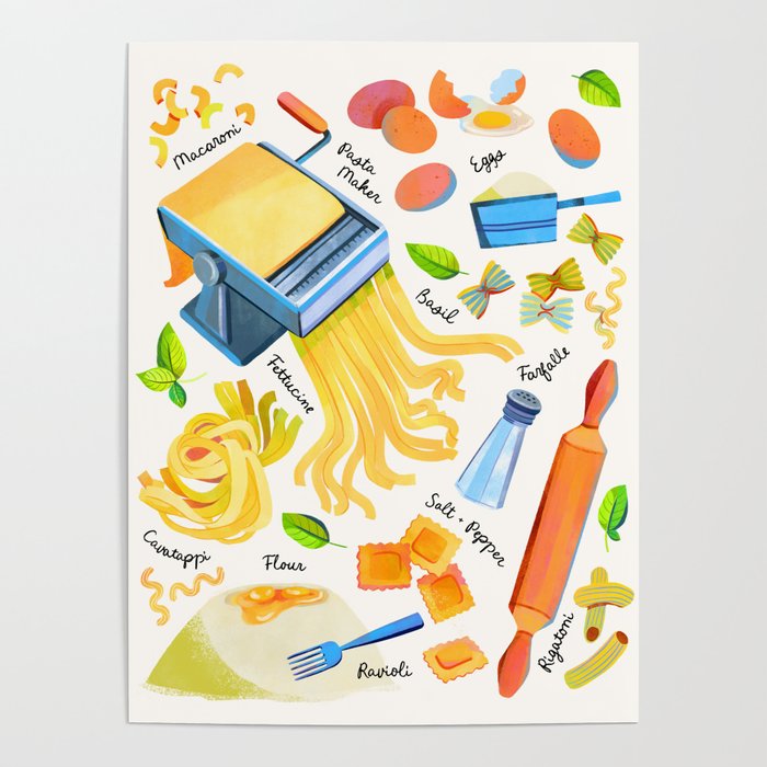 Pasta Making Party Poster Gallery Image 1
