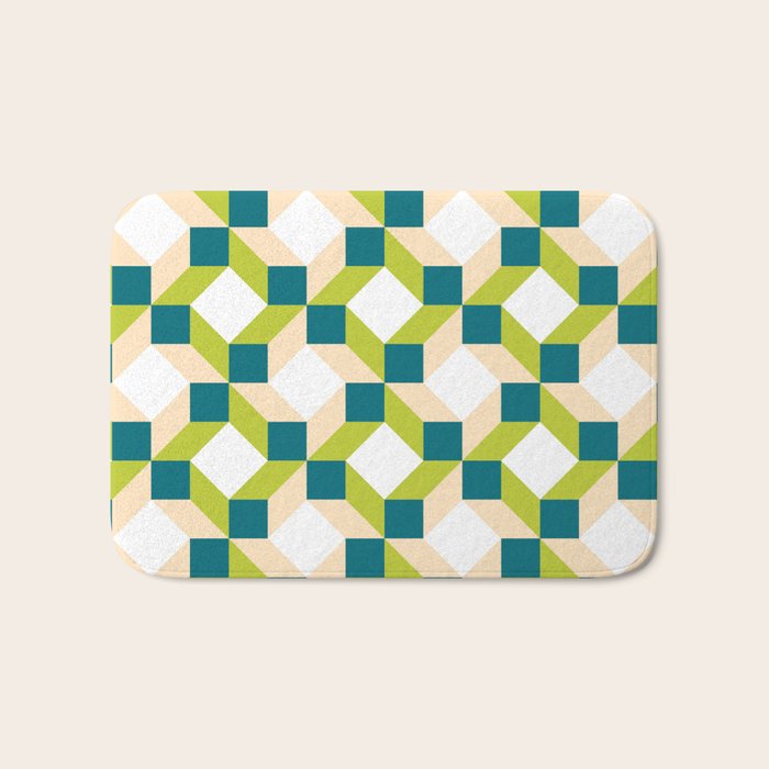 Geometric 02B Bath Mat Gallery Image 1