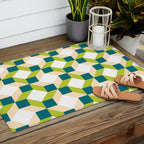 Geometric 02B Outdoor Rug Gallery Image 2