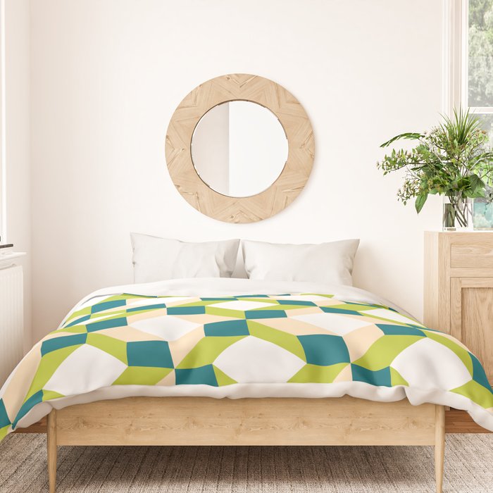Geometric 02B Duvet Cover Gallery Image 3