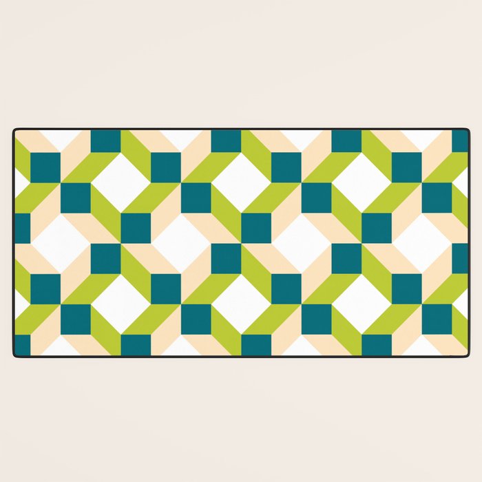 Geometric 02B Desk Mat Gallery Image 3