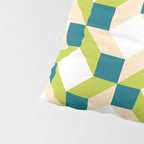 Geometric 02B Pillow Sham Gallery Image 4