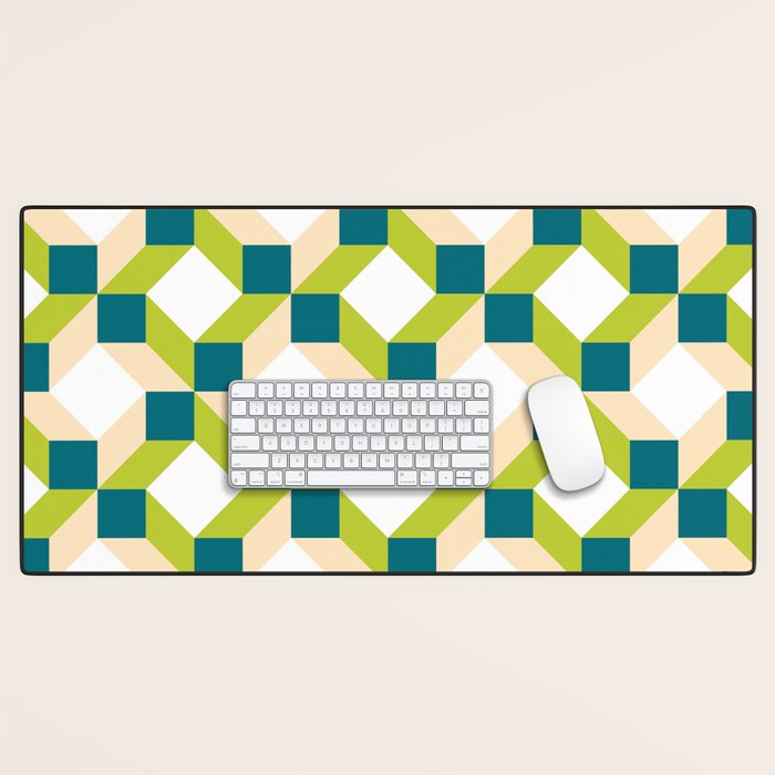 Geometric 02B Desk Mat Gallery Image 1