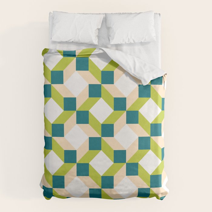 Geometric 02B Duvet Cover Gallery Image 6