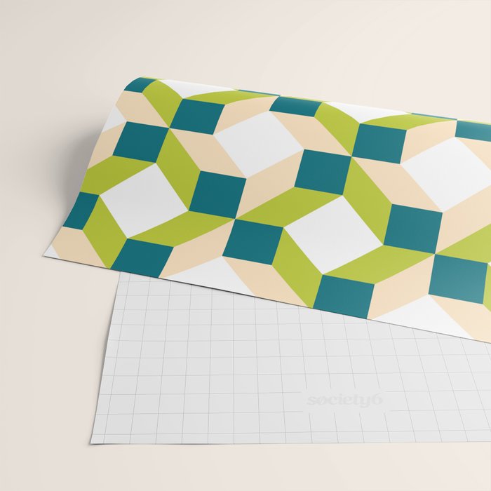 Geometric 02B Wrapping Paper Gallery Image 2