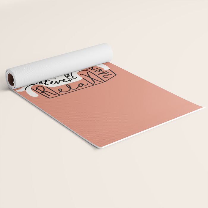 Whatever Cat Yoga Mat Gallery Image 2