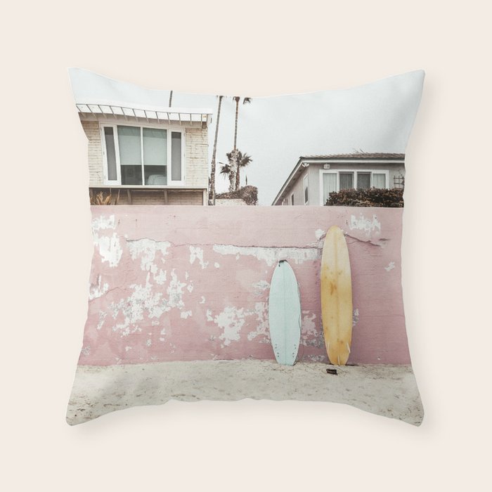 Vacay Throw Pillow Gallery Image 1