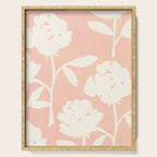 Roses Pattern - Blush Pink Serving Tray Gallery Image 1