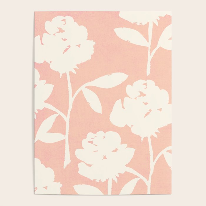 Roses Pattern - Blush Pink Poster Gallery Image 4