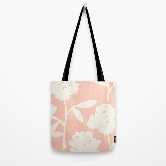 Roses Pattern - Blush Pink Tote Bag Gallery Image 2