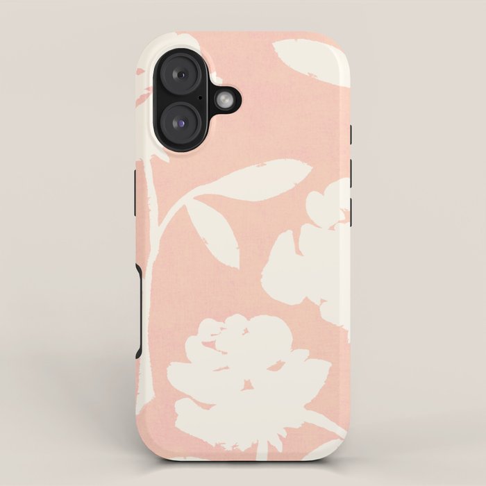 Roses Pattern - Blush Pink iPhone Case Gallery Image 1